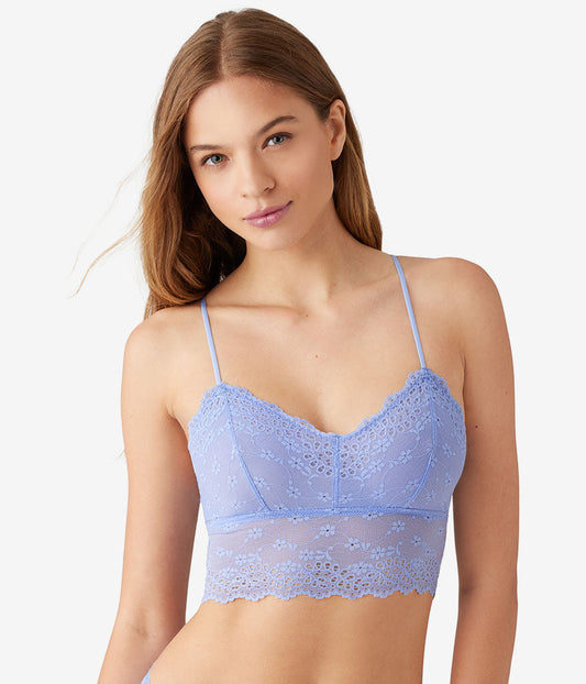 Inspired Eyelet Bralette - Pale Iris | Wacoal Latest