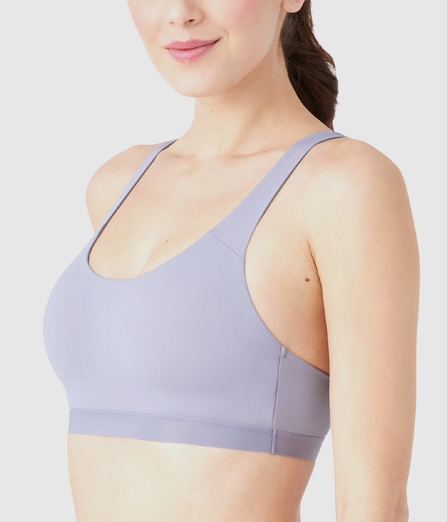 b.active Sport Crop - Lilac Gray | Wacoal Customer Favorite
