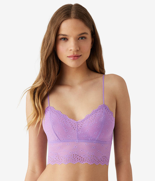 Inspired Eyelet Bralette - Orchid Mist | Wacoal Smart Buy