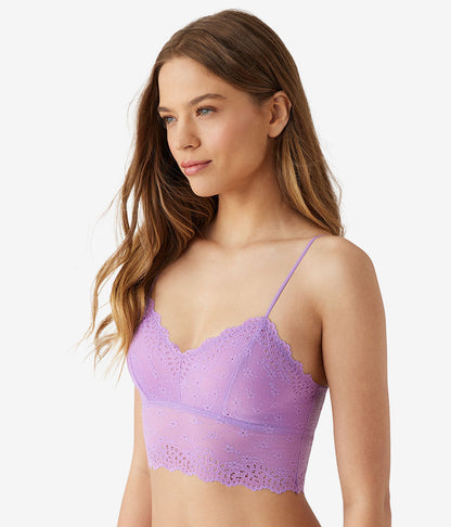 Inspired Eyelet Bralette - Orchid Mist | Wacoal Smart Buy