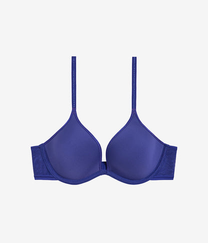Full Transparency Plunge T-Shirt Bra - Spectrum Blue | Wacoal Value