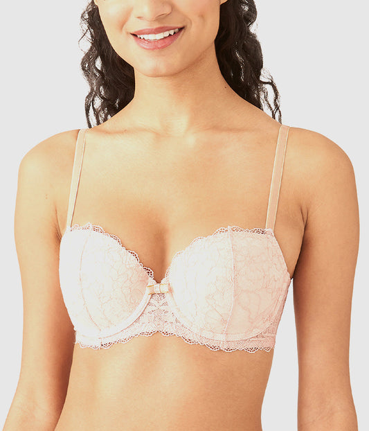 Lace Encounter Contour Bra - Rose Smoke | Wacoal Quality