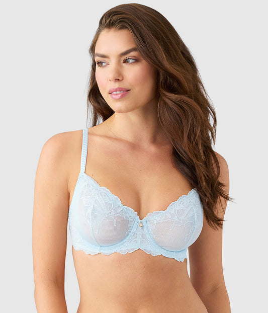 Vivid Attraction Underwire Bra - Soft Sky | Wacoal Latest