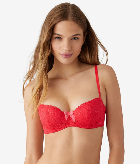 Ciao Bella Balconette Bra - Hibiscus | Wacoal Smart Buy