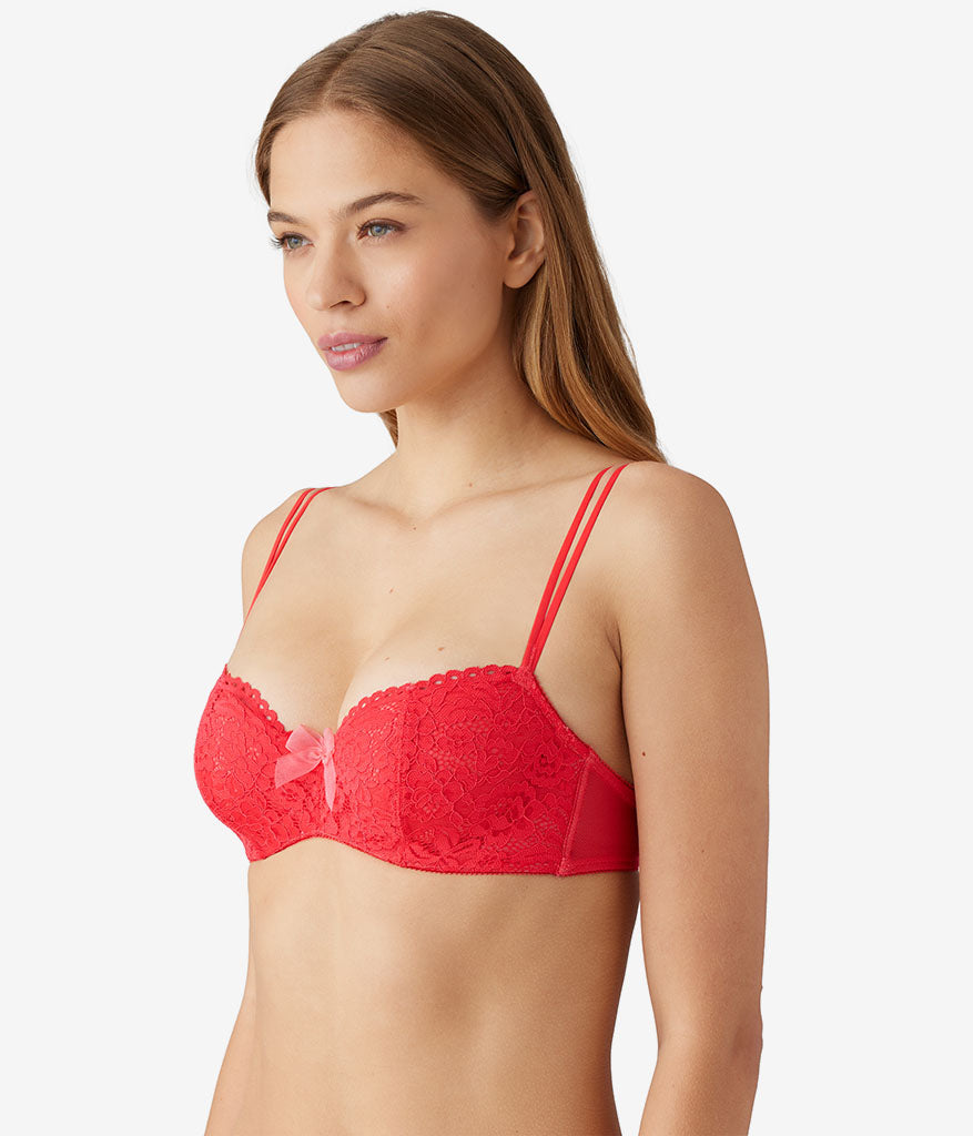 Ciao Bella Balconette Bra - Hibiscus | Wacoal Smart Buy