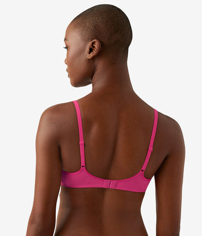 Cotton To A Tee Scoop Underwire Bra - Raspberry Sorbet | Wacoal Great Value