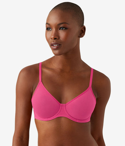 Cotton To A Tee Underwire Bra - Raspberry Sorbet | Wacoal Latest
