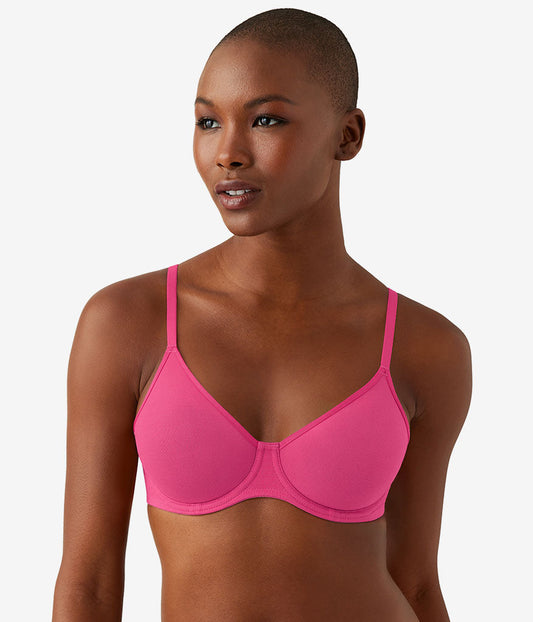 Cotton To A Tee Underwire Bra - Raspberry Sorbet | Wacoal Latest