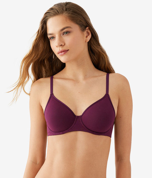 Cotton To A Tee Underwire Bra - Potent Purple | Wacoal Trusted