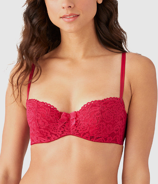 Ciao Bella Balconette Bra - Persian Red | Wacoal Customer Favorite