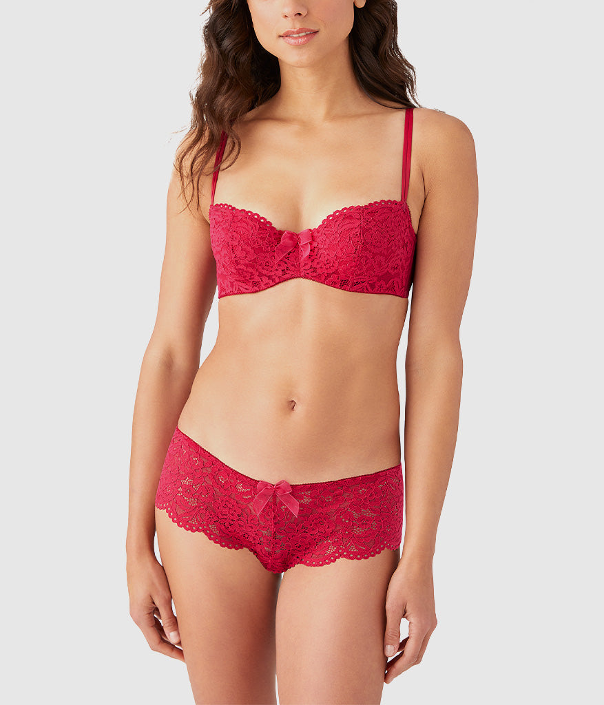 Ciao Bella Balconette Bra - Persian Red | Wacoal Customer Favorite