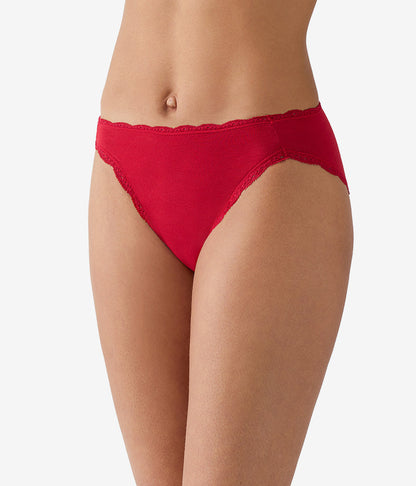 Inspired Eyelet Hi-Leg - Chili Pepper Red | Wacoal Trusted