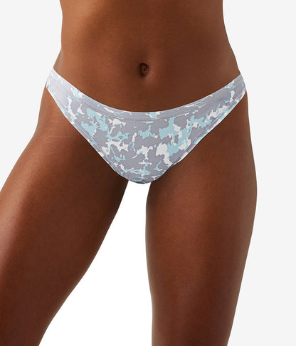 Future Foundation Hi-Leg - Dream Blue/Gray Camouflage | Wacoal Top Pick