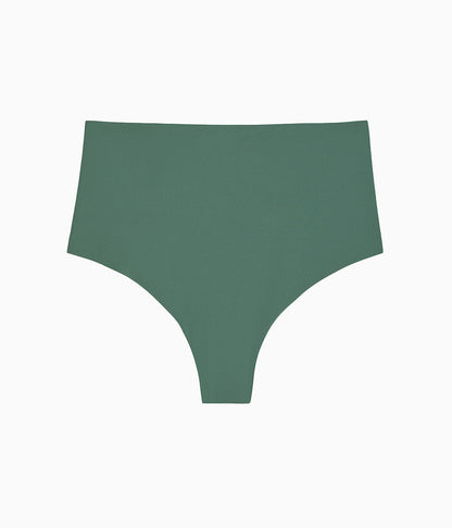 b.bare Hi-Waist Thong - Cilantro | Wacoal Smart Buy