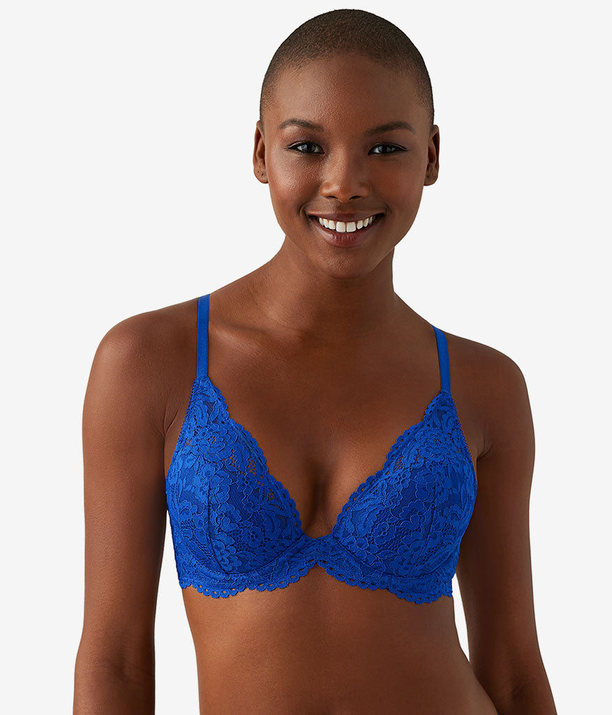 Ciao Bella Plunge Contour Bra - Surf Blue | Wacoal Top Pick