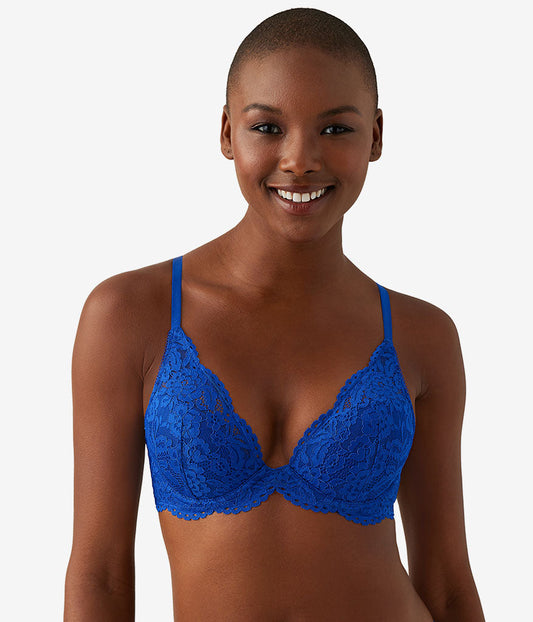 Ciao Bella Plunge Contour Bra - Surf Blue | Wacoal Top Pick