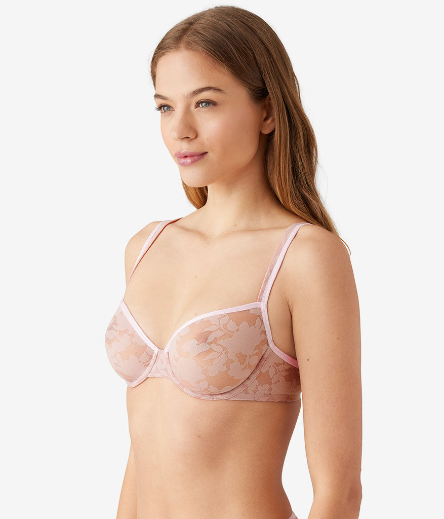 Shadow Scene Underwire Bra - Blush Pink | Wacoal Value