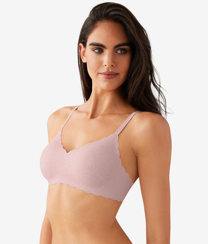 b.wow'd Lace Wire Free Bra - Blush Pink | Wacoal Latest
