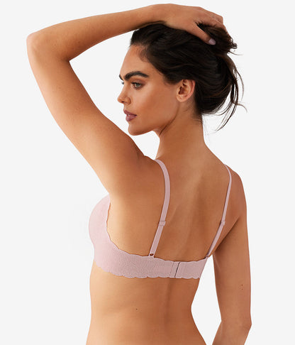 b.wow'd Lace Wire Free Bra - Blush Pink | Wacoal Latest