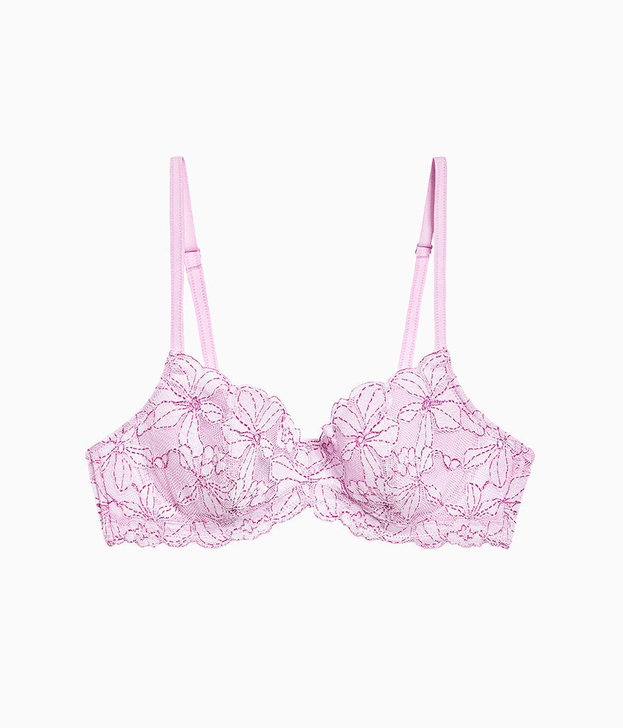 Feeling Famous Balconette Contour Bra - Pink Lavender/Very Berry | Wacoal Top Pick