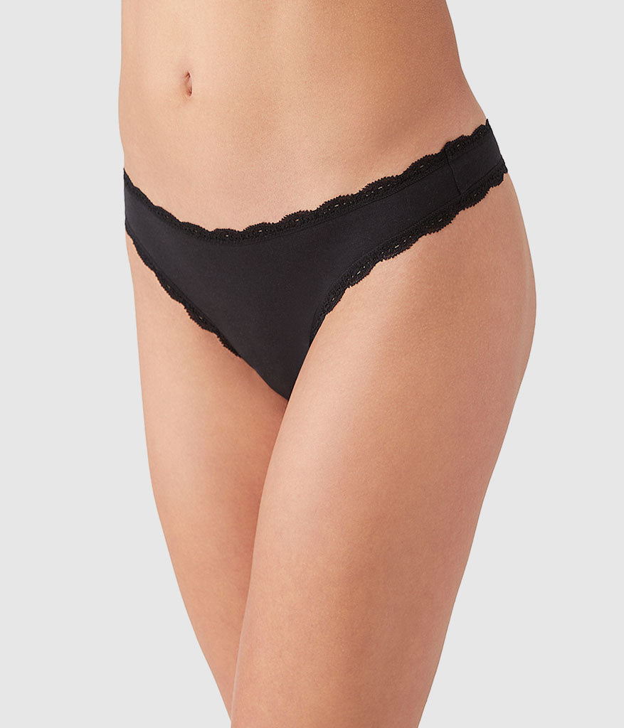 Inspired Eyelet Thong - Night | Wacoal Great Value