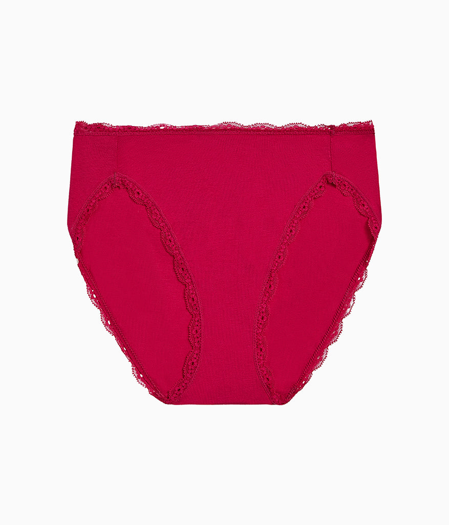 Inspired Eyelet Hi-Leg - Cerise | Wacoal Quality