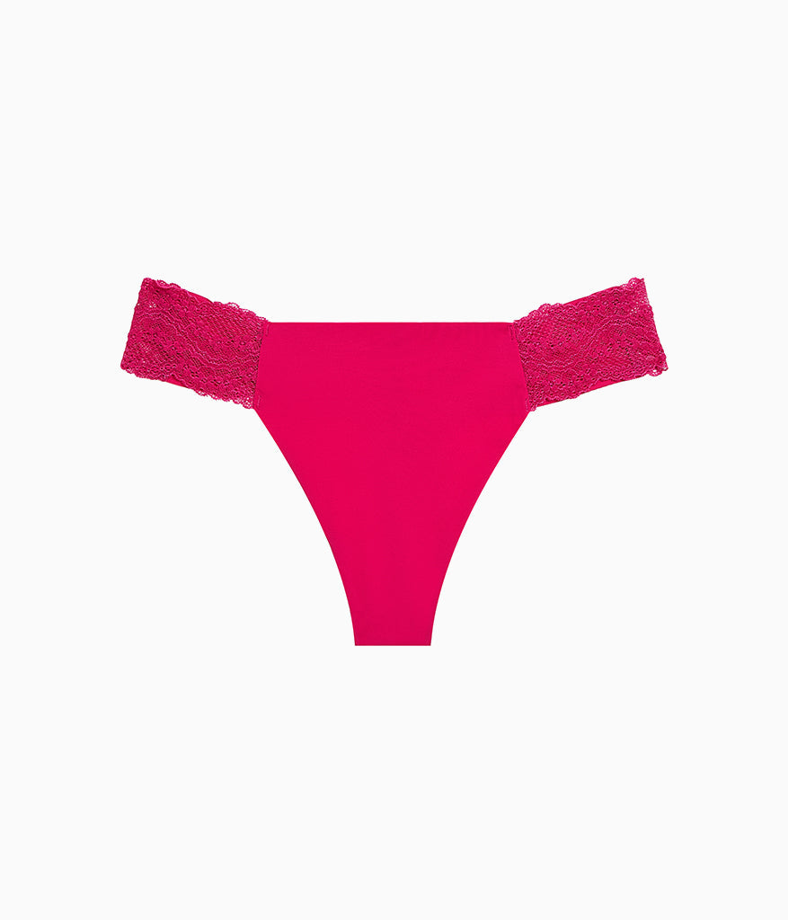 b.bare Thong - Cerise | Wacoal Customer Favorite