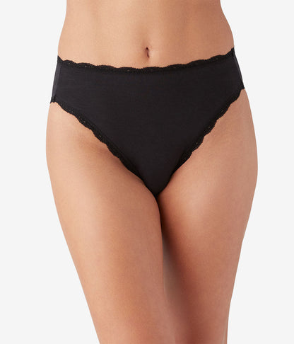 Inspired Eyelet Hi-Leg Panty Pack - White/White/Night | Wacoal Value