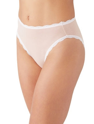 Inspired Eyelet Hi-Leg Panty Pack - White/White/Night | Wacoal Value