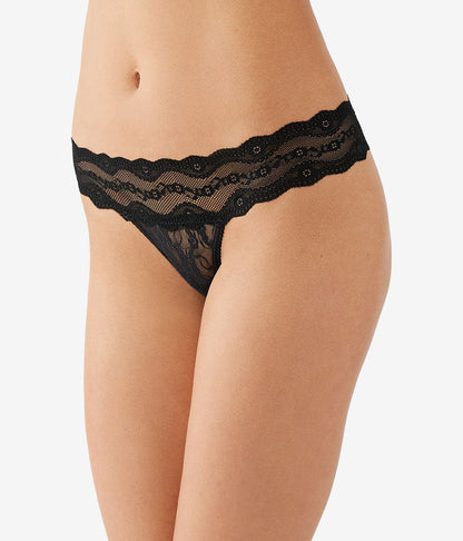 Lace Kiss Thong Panty Pack - White/Crimson Red/Night | Wacoal Great Value