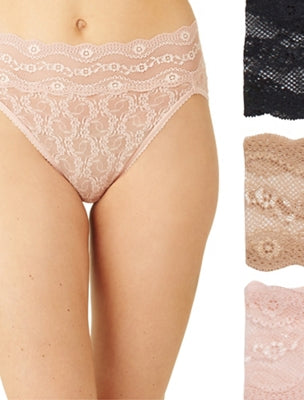 Lace Kiss Hi-Leg Panty Pack - Rose Smoke/Au Natural/Night | Wacoal Latest