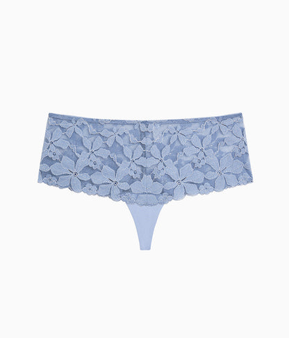 Feeling Famous Tanga - Country Blue/Bright White | Wacoal Top Pick