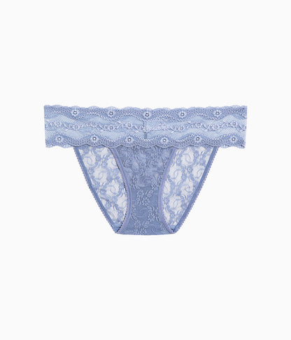 Lace Kiss Bikini - Country Blue | Wacoal Smart Buy