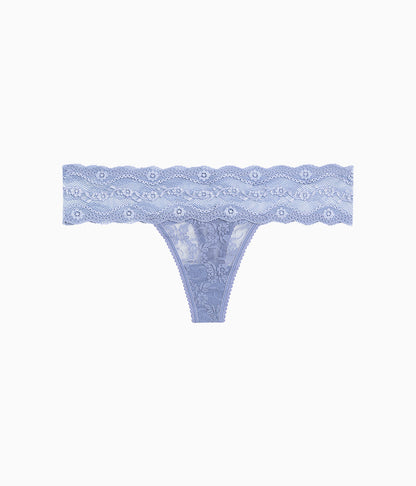 Lace Kiss Thong - Country Blue | Wacoal Value