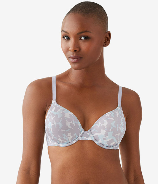 Future Foundation T-Shirt Bra - Dream Blue/Gray Camouflage | Wacoal Latest