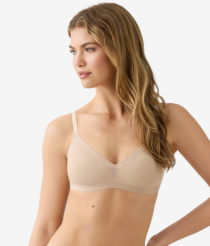 b.wow'd Modern Wire Free Bra - Au Natural | Wacoal Customer Favorite