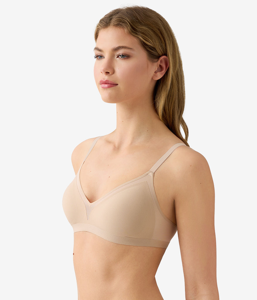 b.wow'd Modern Wire Free Bra - Au Natural | Wacoal Customer Favorite