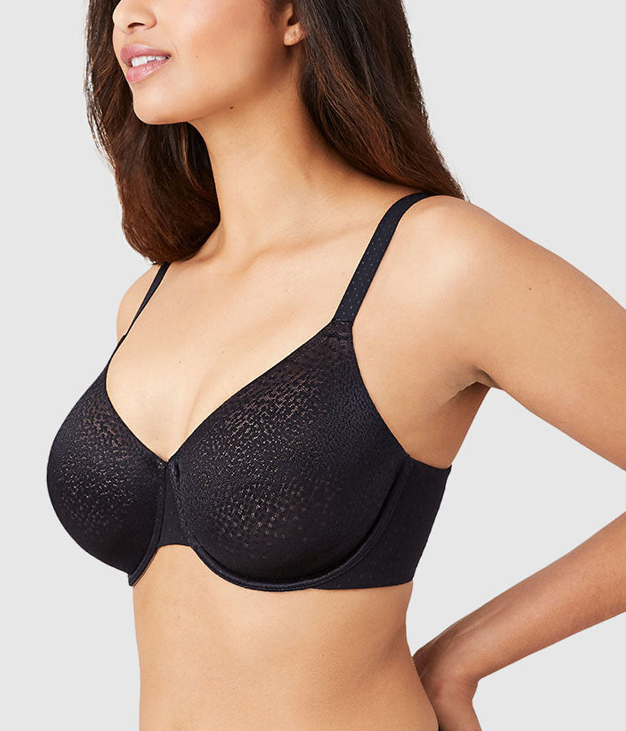 Back Appeal® Underwire Bra - Black | Wacoal Top Pick