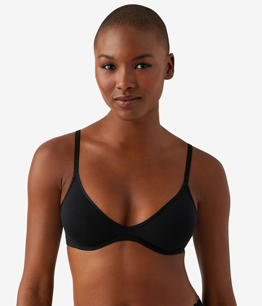 Cotton To A Tee Scoop Underwire Bra - Night | Wacoal Value
