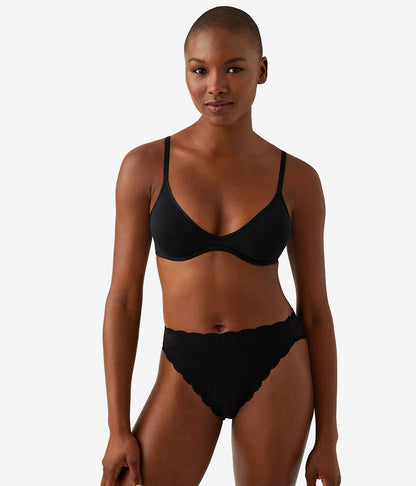 Cotton To A Tee Scoop Underwire Bra - Night | Wacoal Value