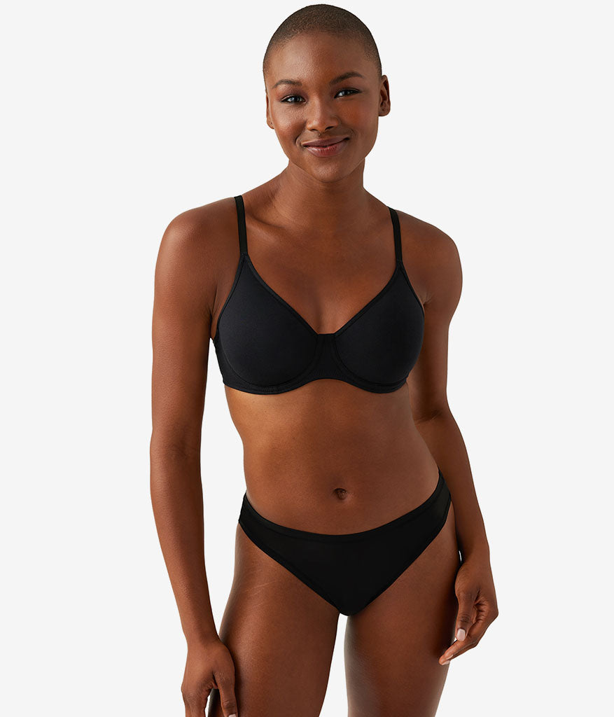 Cotton To A Tee Underwire Bra - Night | Wacoal Great Value