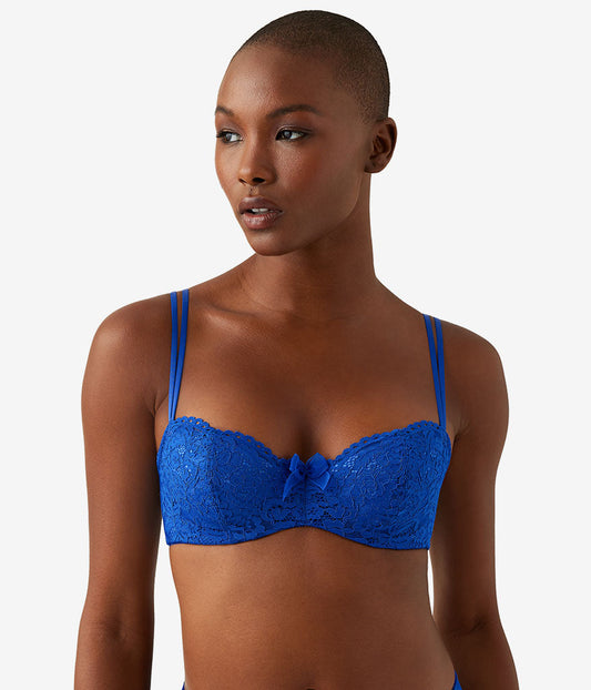 Ciao Bella Balconette Bra - Surf Blue | Wacoal Customer Favorite